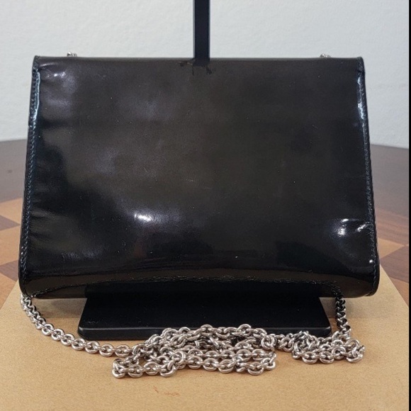 SALVATORE FERRAGAMO vara bow patent leather crossbody bag small - Picture 2 of 10